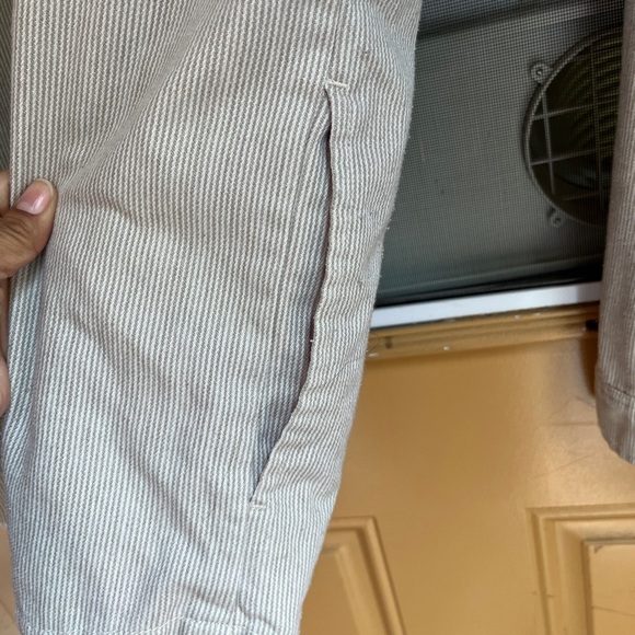 Nixon Men's Striped Gray Shirt Jacket - Picture 9 of 13